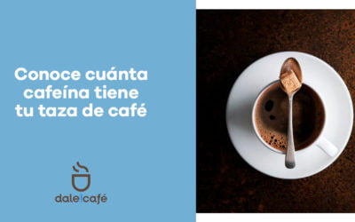 Conoce cuánta cafeína tiene tu taza de café