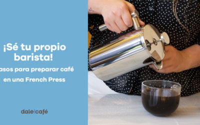 ¡Se tu propio barista!  Pasos para preparar café en una French Press