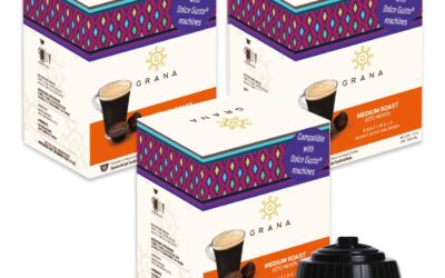 160	Grana Promoción 5 Cajas tipo Dolce Gusto (80 cápsulas) Americano Medium Roast