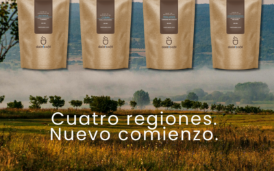 371 Dale!Café Cuatro Regiones. Nuevo Comienzo.  4 x 250 Gramos